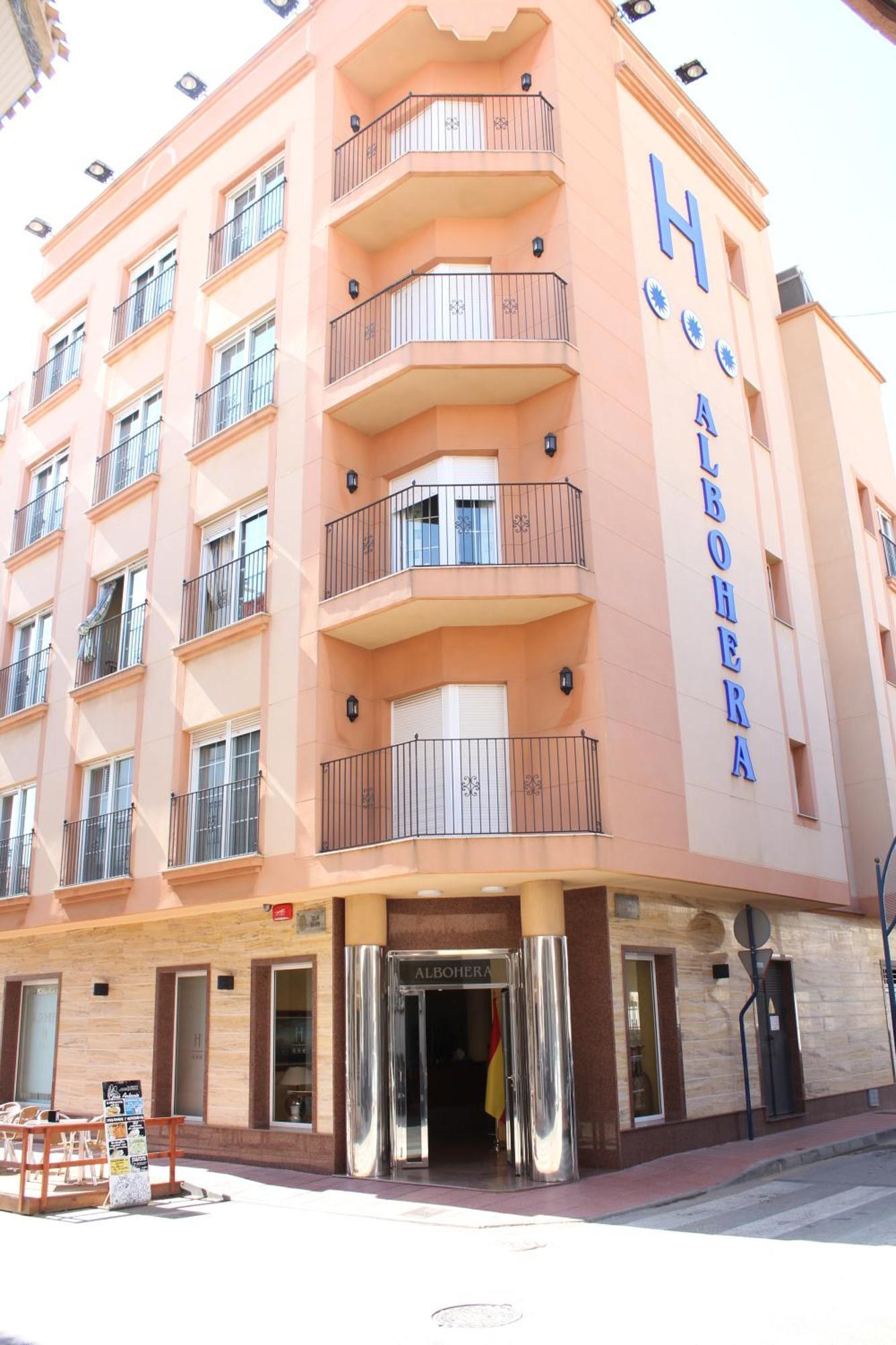 Hotel Albohera Santiago De La Ribera Buitenkant foto